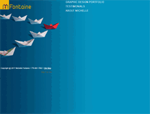 Tablet Screenshot of michellefontaine.com